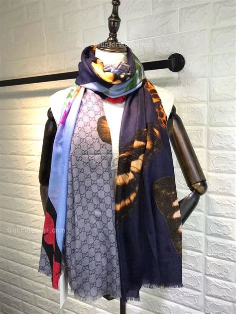 gucci scarf replica sale|gucci scarf real or fake.